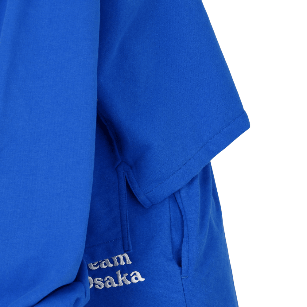 Osaka Women Cropped Hoodie | Princess Blue
