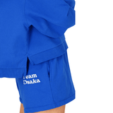 Osaka Women Cropped Sweater | Princess Blue