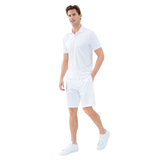 inPhorm NYC Classic Performance Men's Tennis Shorts - White