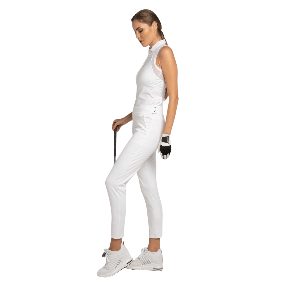inPhorm NYC Stylish Women's Golf Pants | White