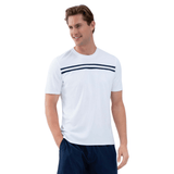 inPhorm NYC Performance Men's Tournament Short Sleeve Crew Neck - White/Midnight