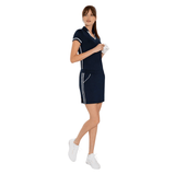 inPhorm NYC Women's Golf 15" Eloise Skirt - Midnight/White