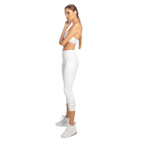 inPhorm NYC Zone Capri Legging - White/Silver