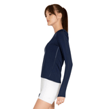 inPhorm NYC Classic Long Sleeve Crew - Midnight