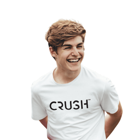 Crush Sports Unisex T-Shirt Logo Short Sleeved