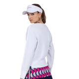inPhorm NYC Camila Performance Sweatshirt - Pickleball Print