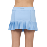 inPhorm NYC inPhorm 13 1/2" Classic Pleated Skirt - Bluebell