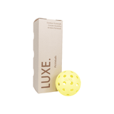 Luxe Pickleball Lemon Pickleballs - Pack of 3