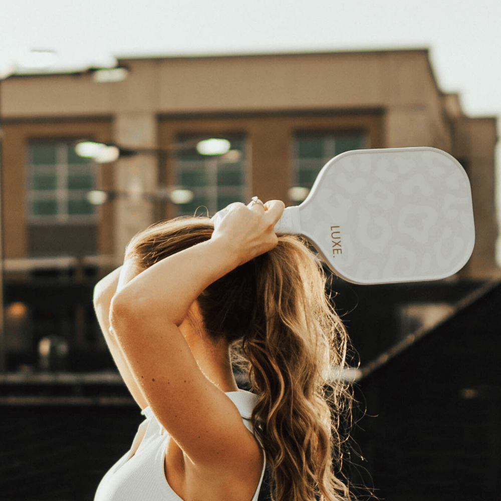 Luxe Pickleball Paddle Leopard