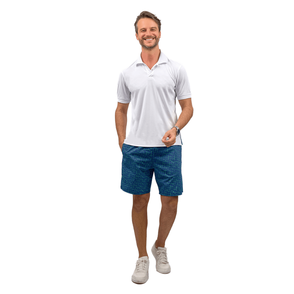inPhorm NYC Men's Tennis Shorts - Spin Shorts with Pockets & UV Protection