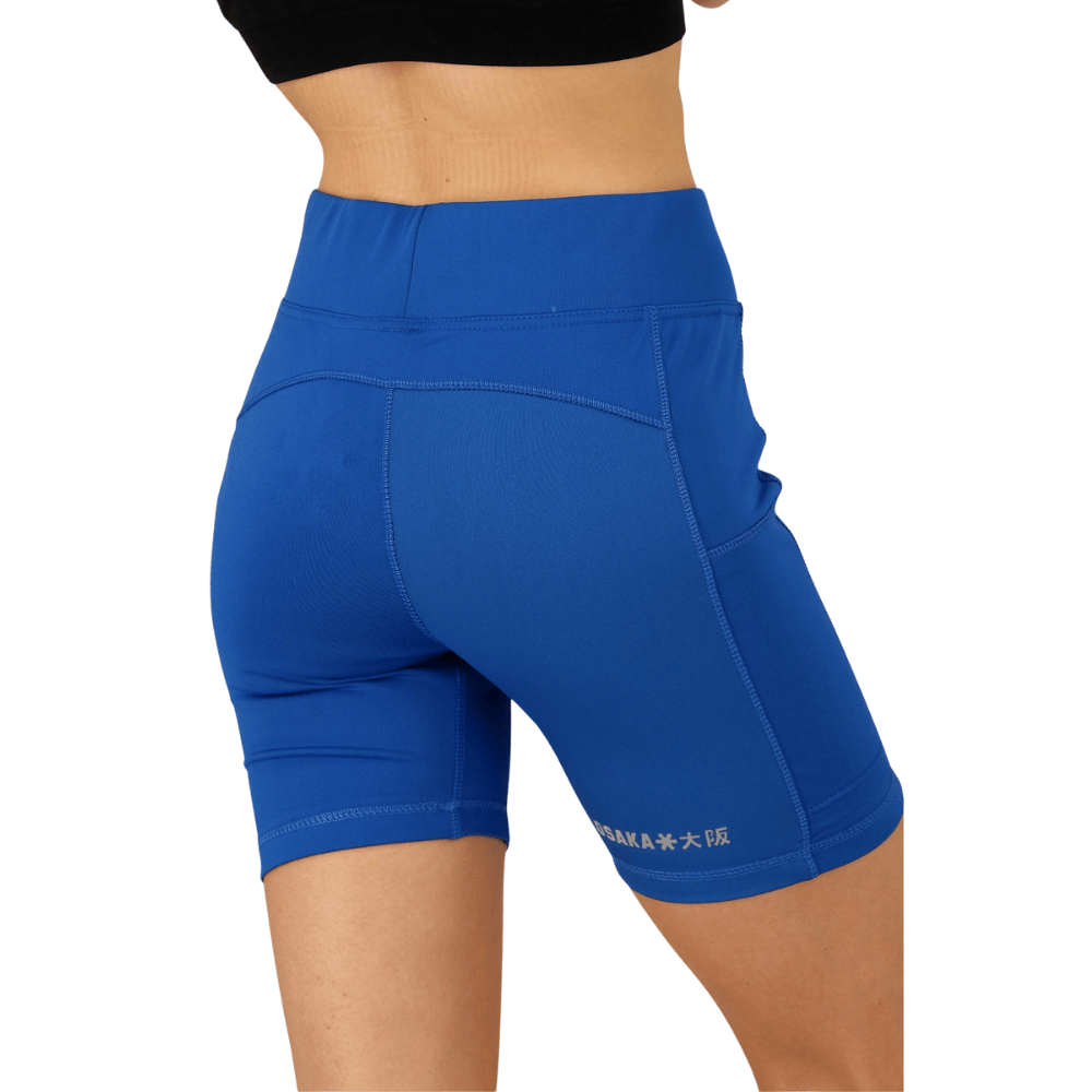 Osaka Women Tech Biker Shorts | Princess Blue