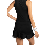 inPhorm NYC Tennis Classic 13 1/2" Flounce Skirt - Black