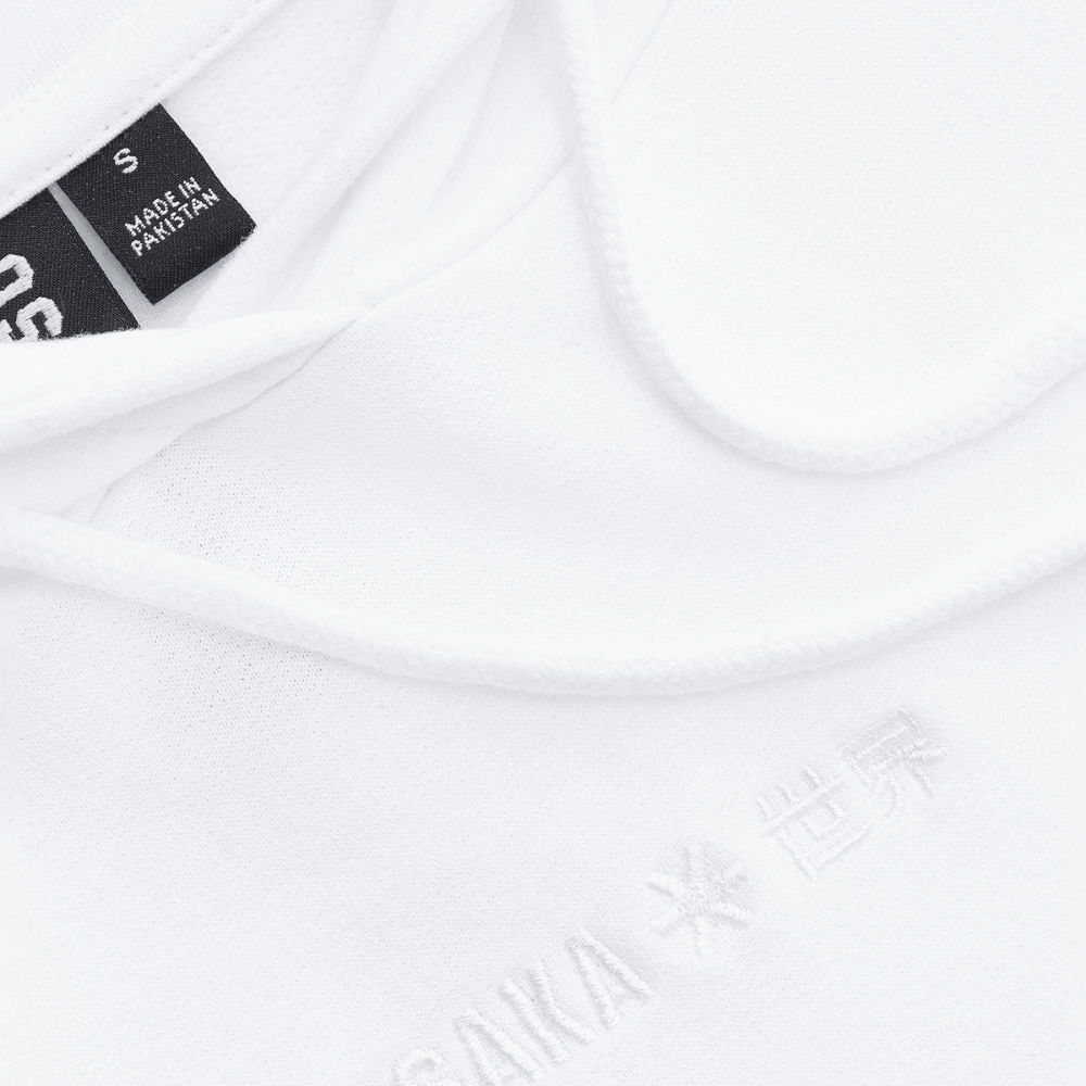 Osaka Women Cropped Hoodie | White