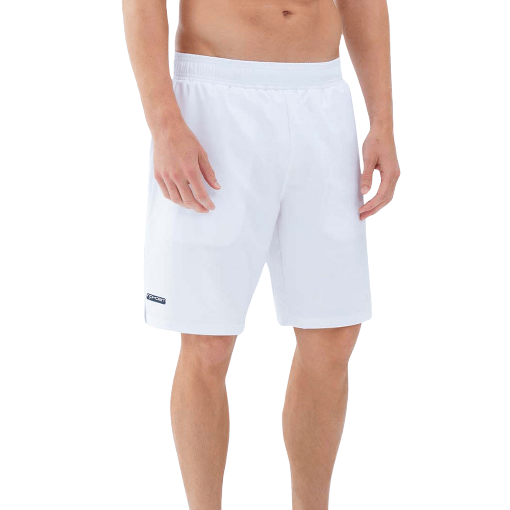 inPhorm NYC Classic Performance Men's Tennis Shorts - White