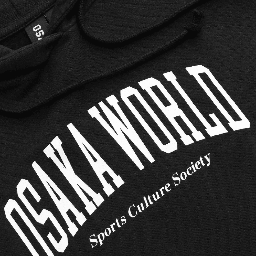 Osaka Women Cropped Hoodie | Black