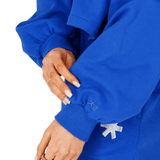 Osaka Women Cropped Hoodie | Princess Blue