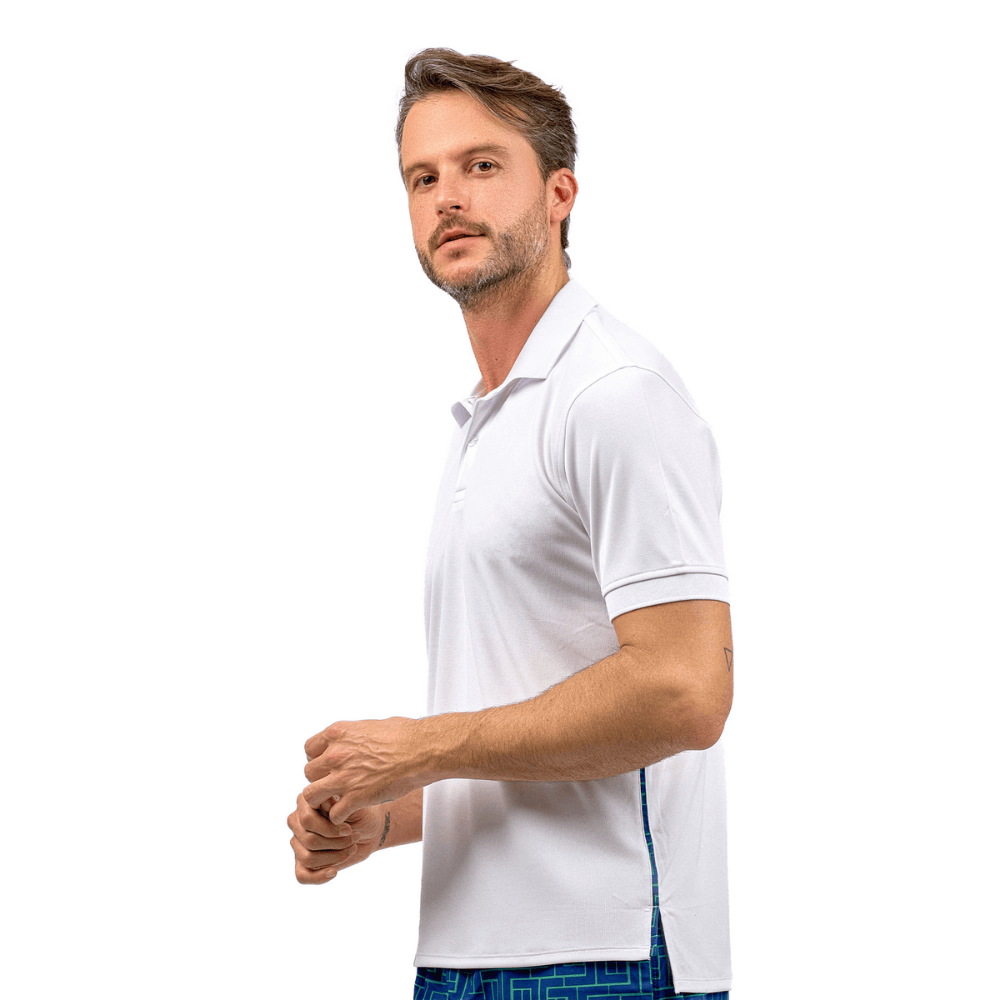 inPhorm NYC Men's Spin Polo shirt - Performance Shirt for Tennis & Golf.