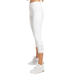 inPhorm NYC Zone Capri Legging - White/Silver