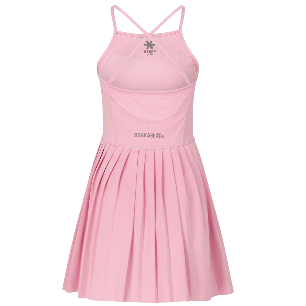Osaka Women Pleated Tech Dress | Fondant Pink