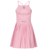 Osaka Women Pleated Tech Dress | Fondant Pink