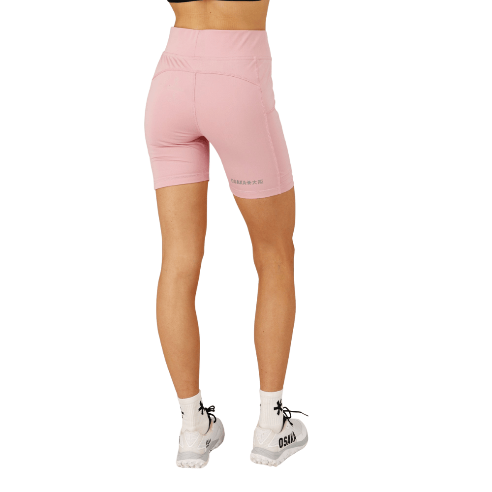 Osaka Women Tech Biker Shorts | Fondant Pink
