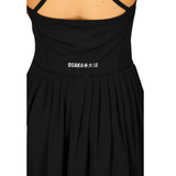 Osaka Women Pleated Tech Dress | Black