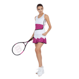inPhorm NYC Baseline Butterfly Skirt - White/Pink Tessel