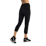 inPhorm NYC Zone Capri Legging - Black/Silver