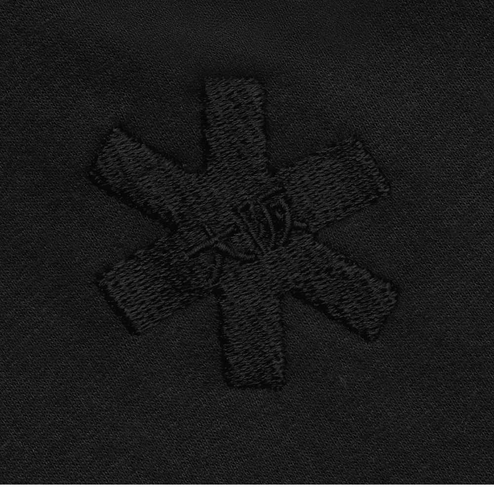 Osaka Women Cropped Hoodie | Black