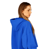 Osaka Women Cropped Hoodie | Princess Blue