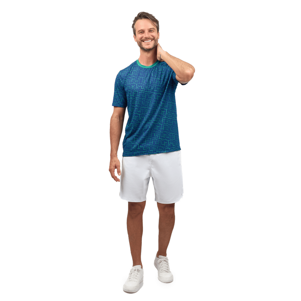 inPhorm NYC Men's Short-Sleeve Crew Neck - UV Protection, Antimicrobial