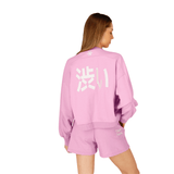 Osaka Women Cropped Sweater | Begonia Pink