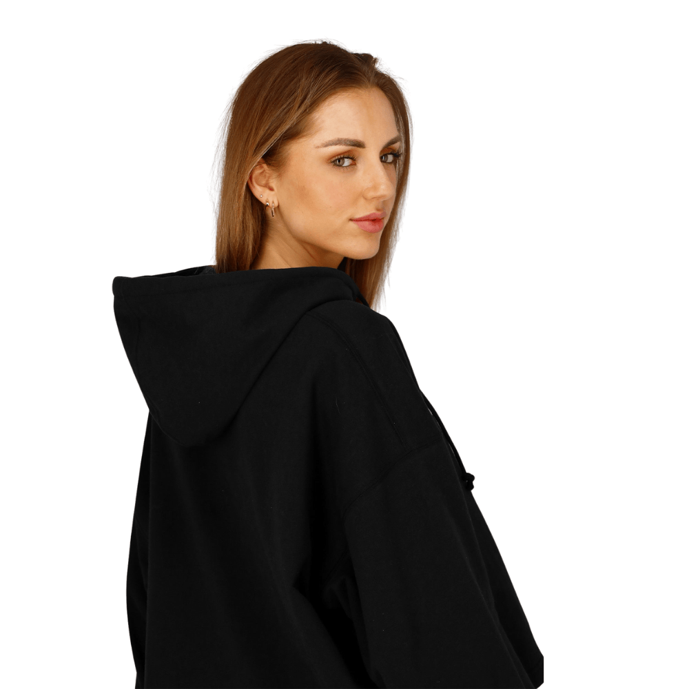 Osaka Women Cropped Hoodie | Black