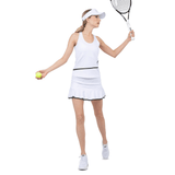 inPhorm NYC Baseline Butterfly Skirt - White/Black