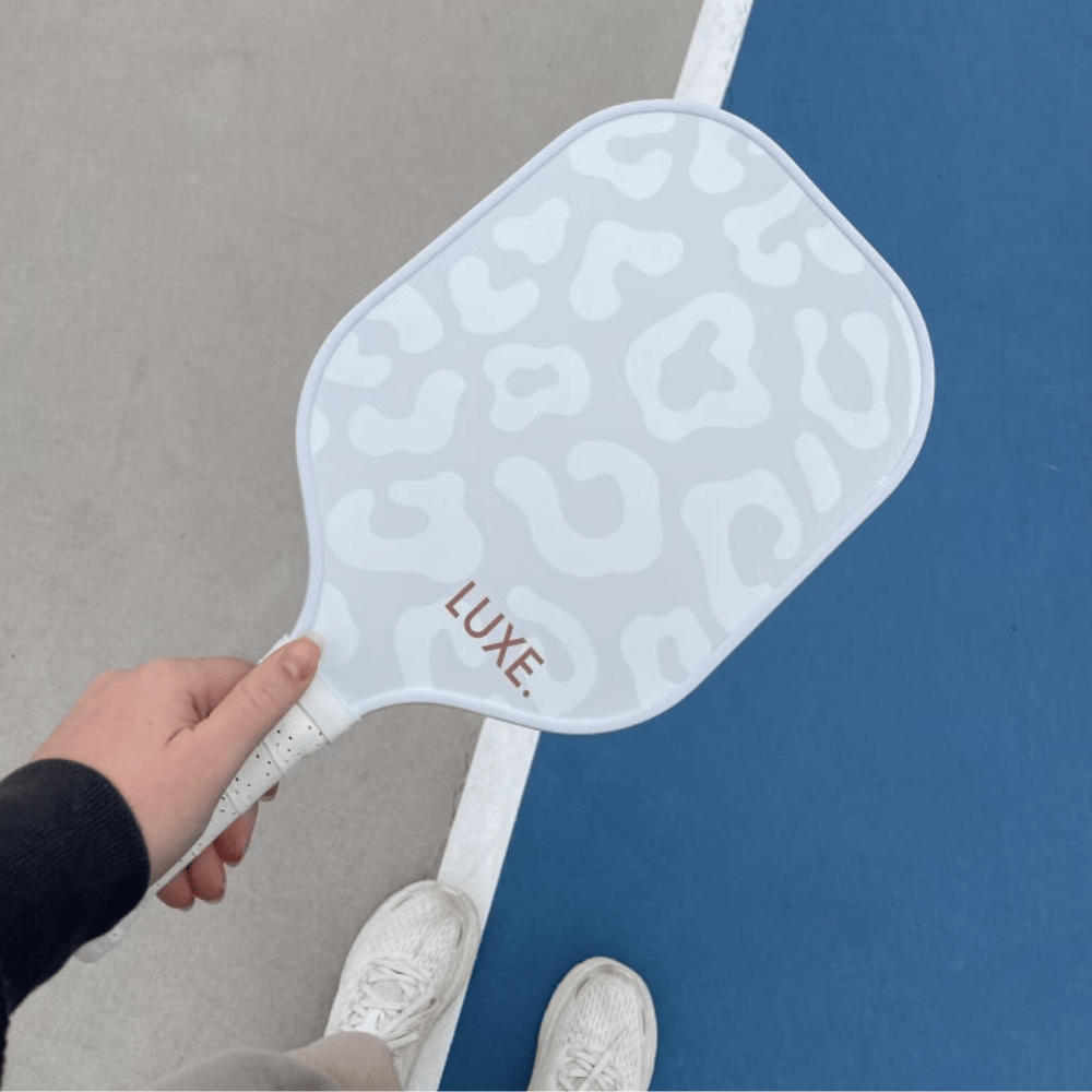 Luxe Pickleball Paddle Leopard