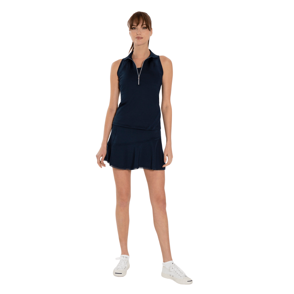 inPhorm NYC Neisha Classic Sleeveless Polo