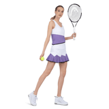 inPhorm NYC Baseline Tank - White/Lavender Combo