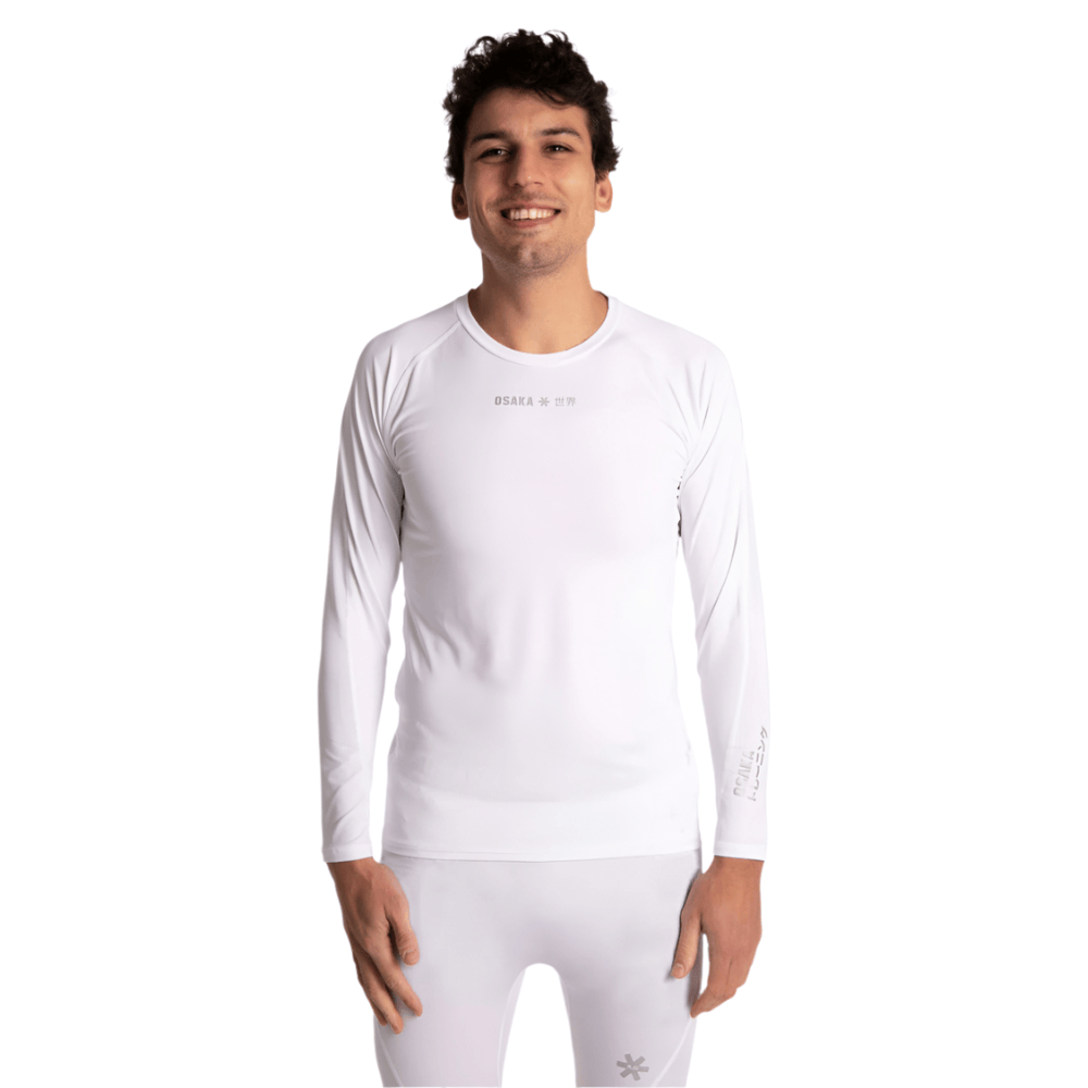 Osaka Men Baselayer Top | White