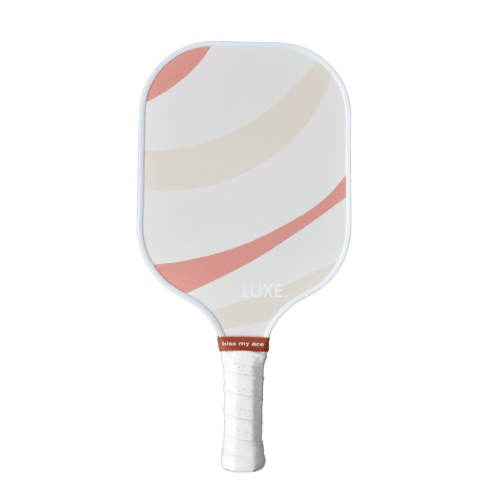 Luxe Pickleball Paddle Pink and Rust