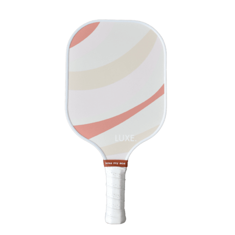 Luxe Pickleball Paddle Pink and Rust