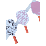 Luxe Pickleball Paddle Checkered Flower