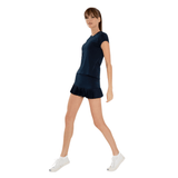 inPhorm NYC Tennis Classic 13 1/2" Pleated Skirt - Midnight