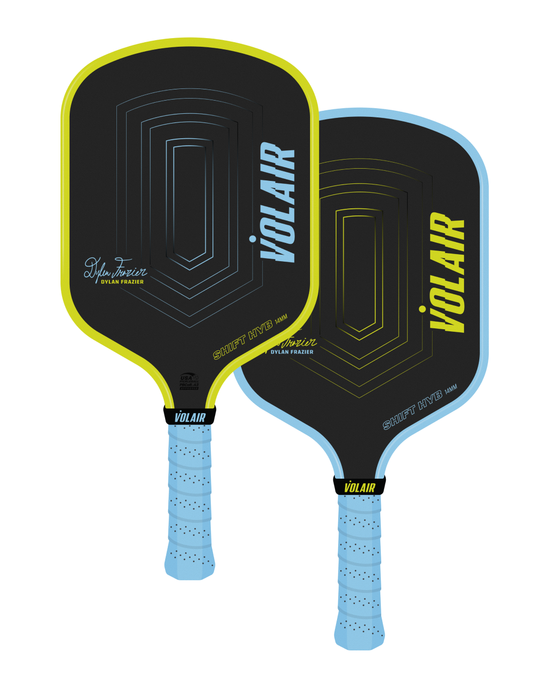 Pala de Pickleball Volair Pickleball SHIFT HYB | Pala Signature de Dylan Frazier