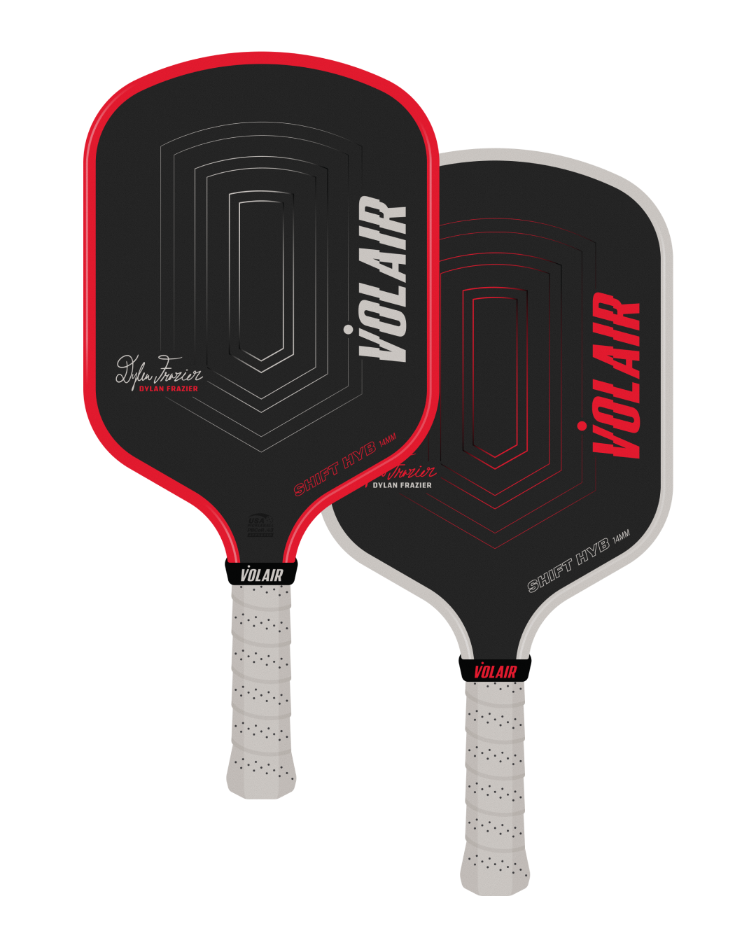 Pala de Pickleball Volair Pickleball SHIFT HYB | Pala Signature de Dylan Frazier