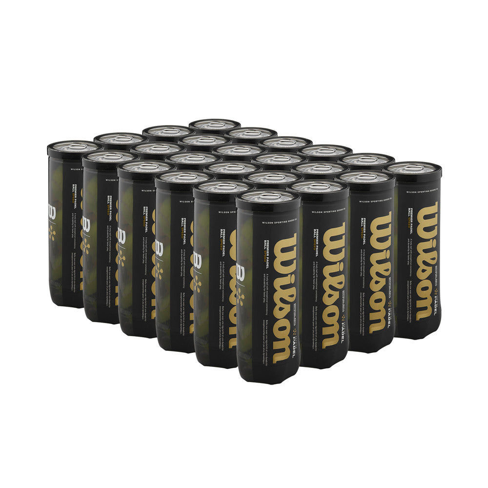 Wilson Premier Padel Speed Balls | 24x Can Case