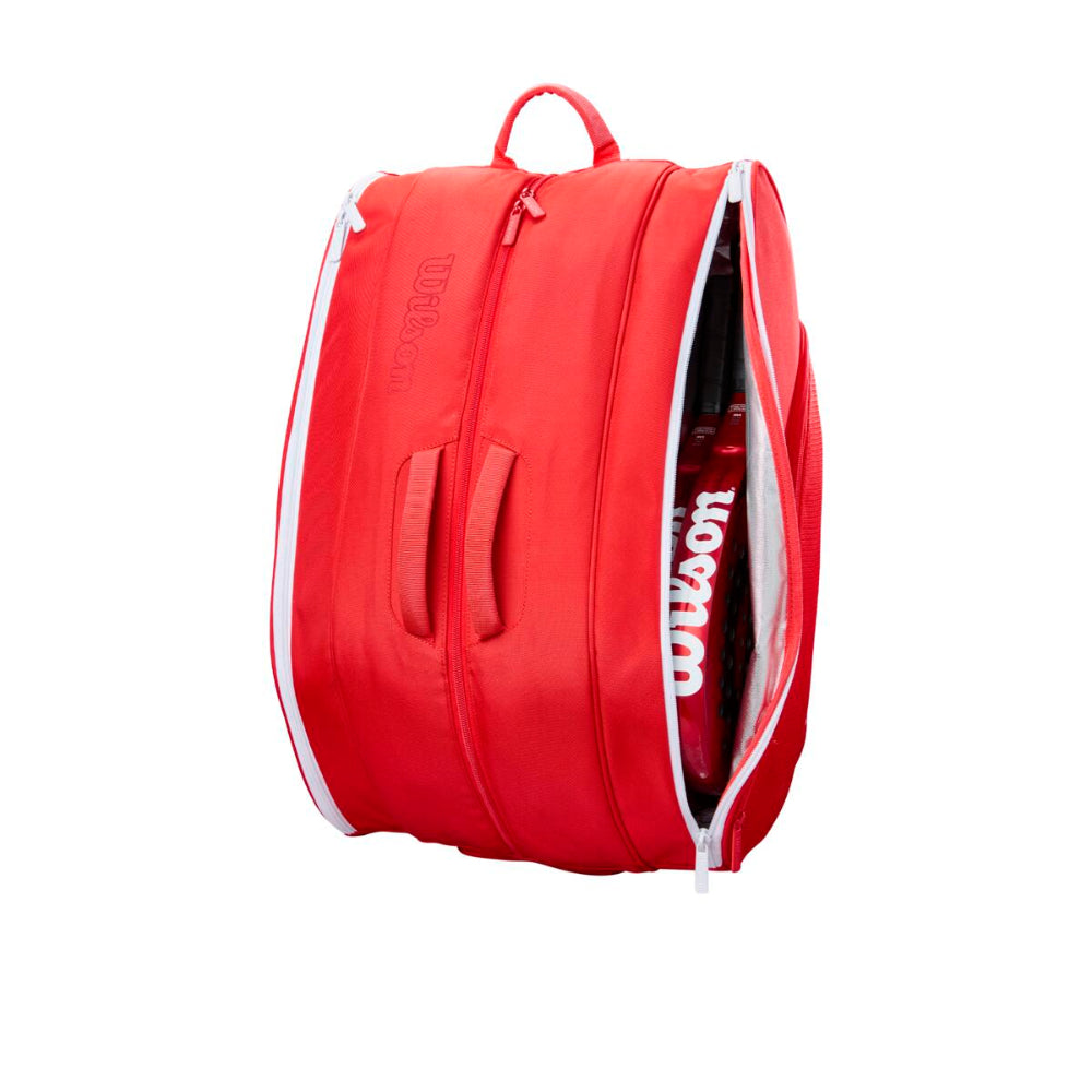Wilson Padel Racket Bag Tour 2025 | Red