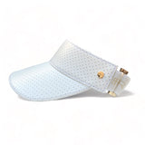 Fenix Sportier The Leather Visor - White & Gold