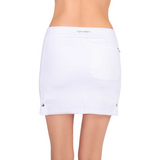 inPhorm NYC Women's Golf 15" Eloise Skirt - White