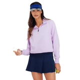 GLDN PNT Women's Track Sweatshirt | Lilac