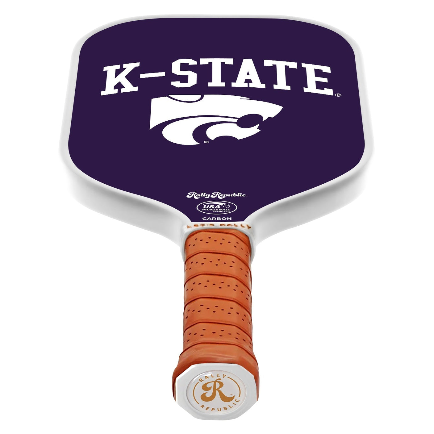 Rally Republic PIckleball Paddle - Kansas State Wildcats K-State Purple Powercat